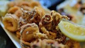 Fried fish plates
