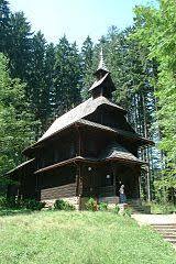 President castle chapel in Wisla