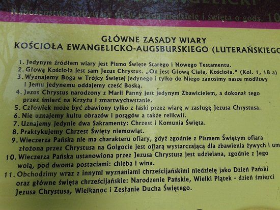 Koscioł Ewangelicki w Mragowie