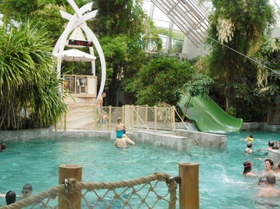 Parc aquatique Aqua Mundo Center Parcs Les Trois Forêts