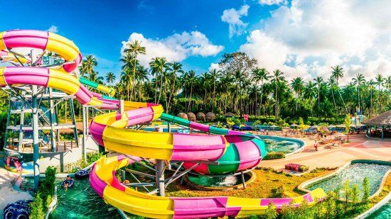 Samui Water Park Pink Elephant